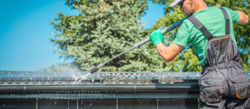 gutter cleaning in Stark County