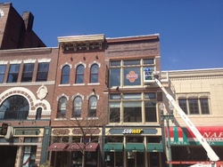 Squeaky Clean Commercial Window Cleaning at Aura in Downtown Canton