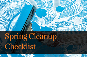 Spring Cleanup Checklist